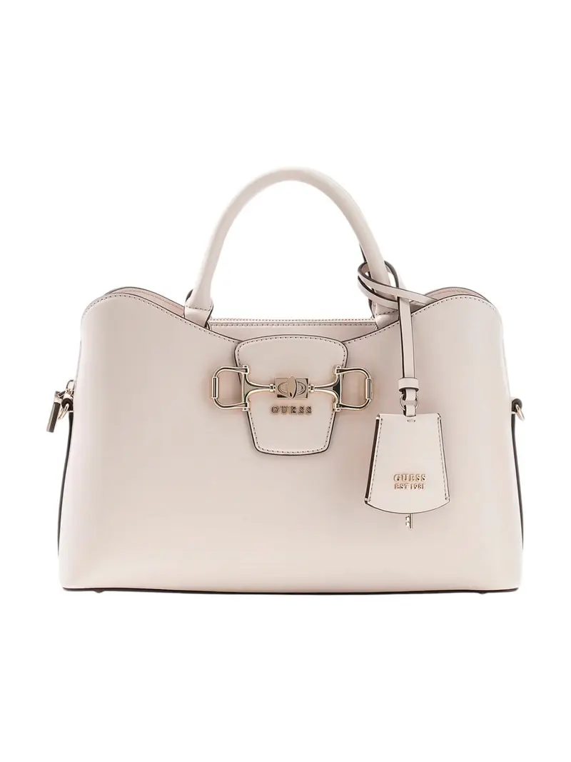GUESS Borsa Donna JANIE GIRLFRIEND SATCHEL HWVG99 10060 STO STONE