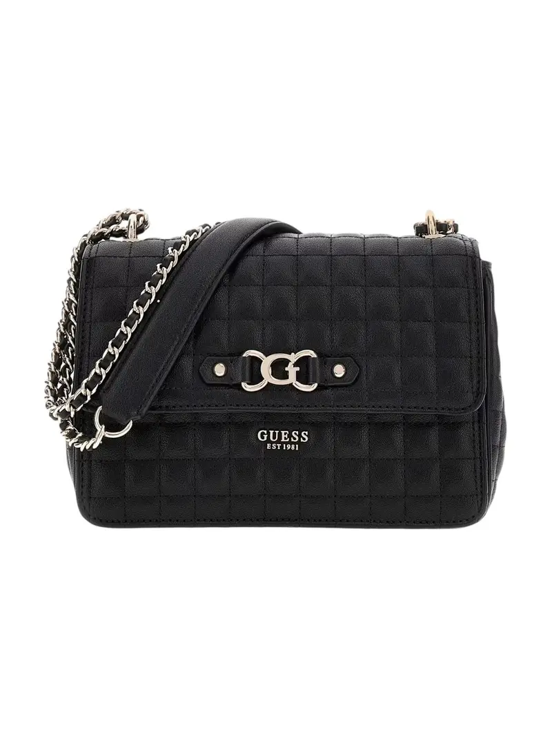 GUESS Borsa Donna NADIRA CONVERTIBLE XBODY FLAP HWQG84 24210 BLA BLACK