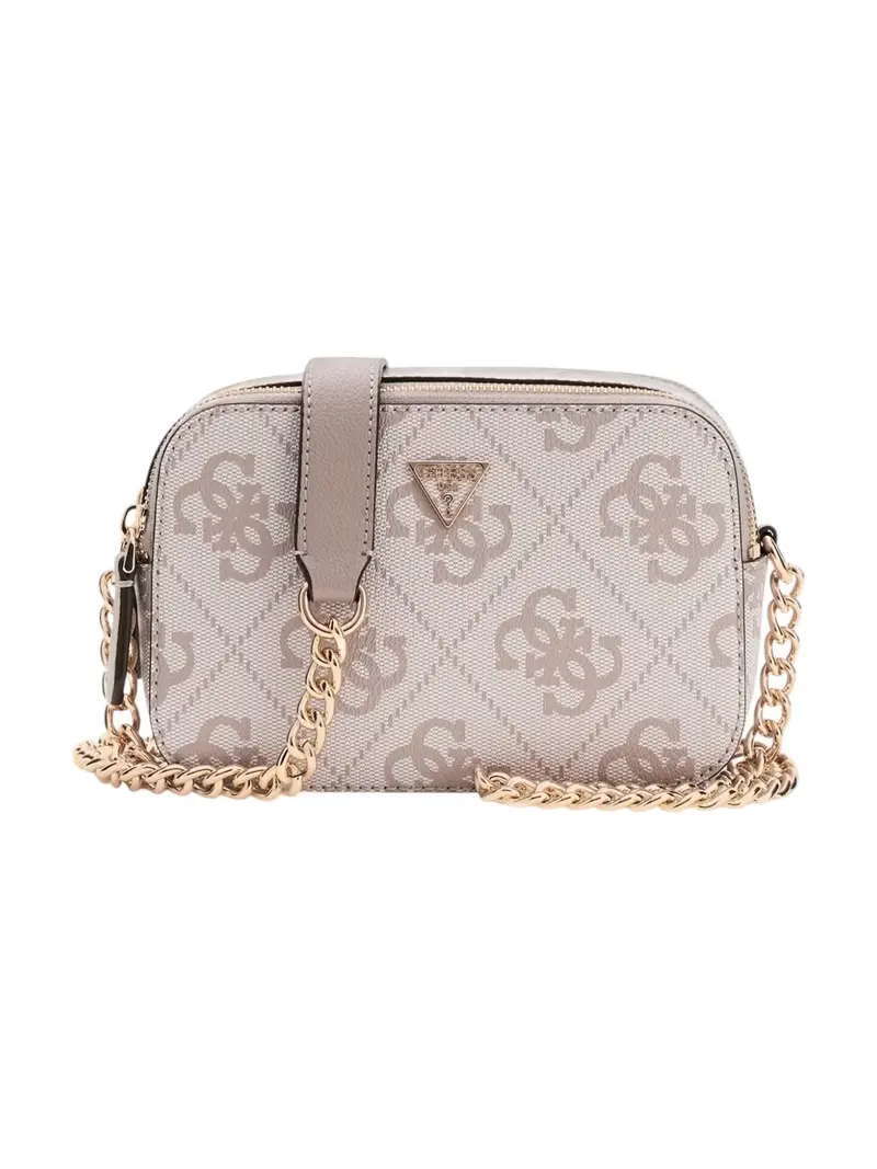 GUESS Borsa Donna NOELLE II CROSSBODY CAMERA HWSO96 72140 DKO DARK TAUPE LOGO