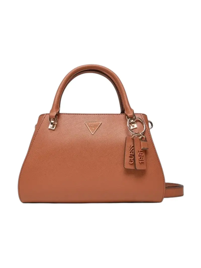 GUESS Borsa Donna NOELLE II LUXURY SATCHEL HWZG96 72070 LGC LIGHT COGNAC