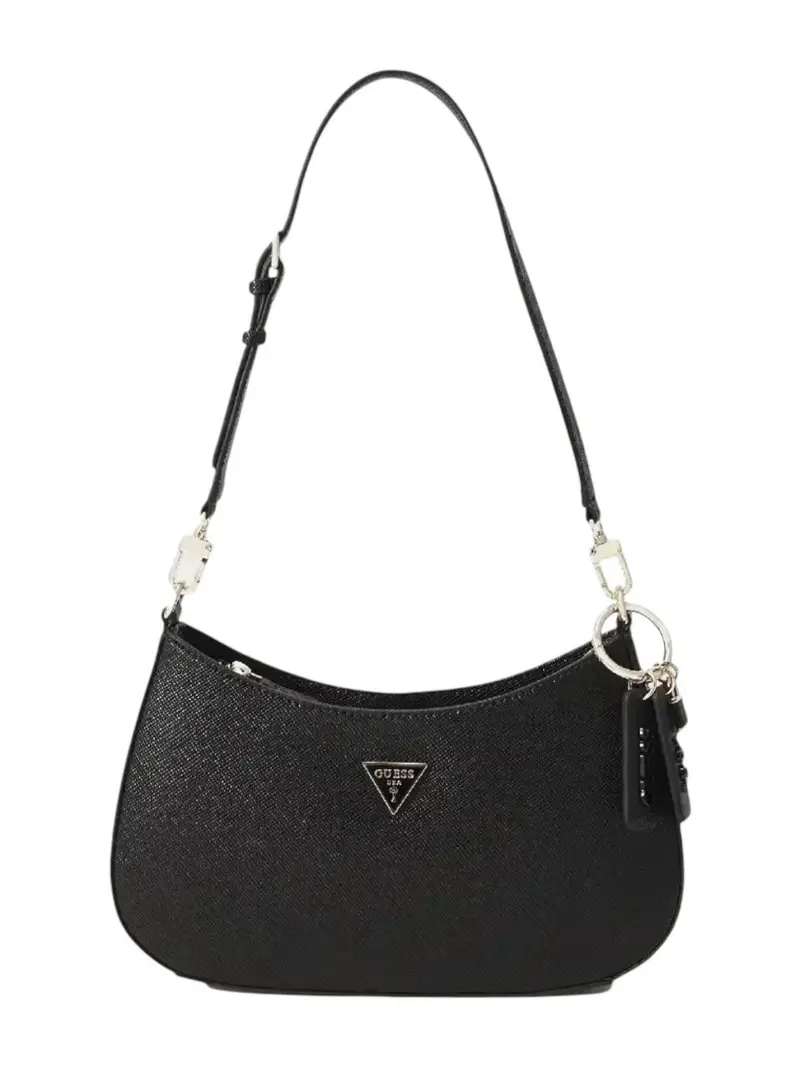 GUESS Borsa Donna NOELLE II TOP ZIP SHOULDER BAG HWZG96 72180 BLA BLACK