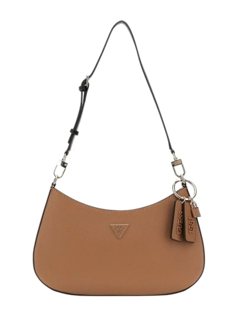 GUESS Borsa Donna NOELLE II TOP ZIP SHOULDER BAG HWZG96 72180 TNM TAN MULTI