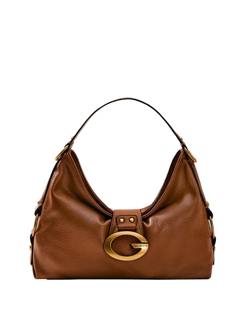Guess Borsa Media A Spalla Camden - Cognac