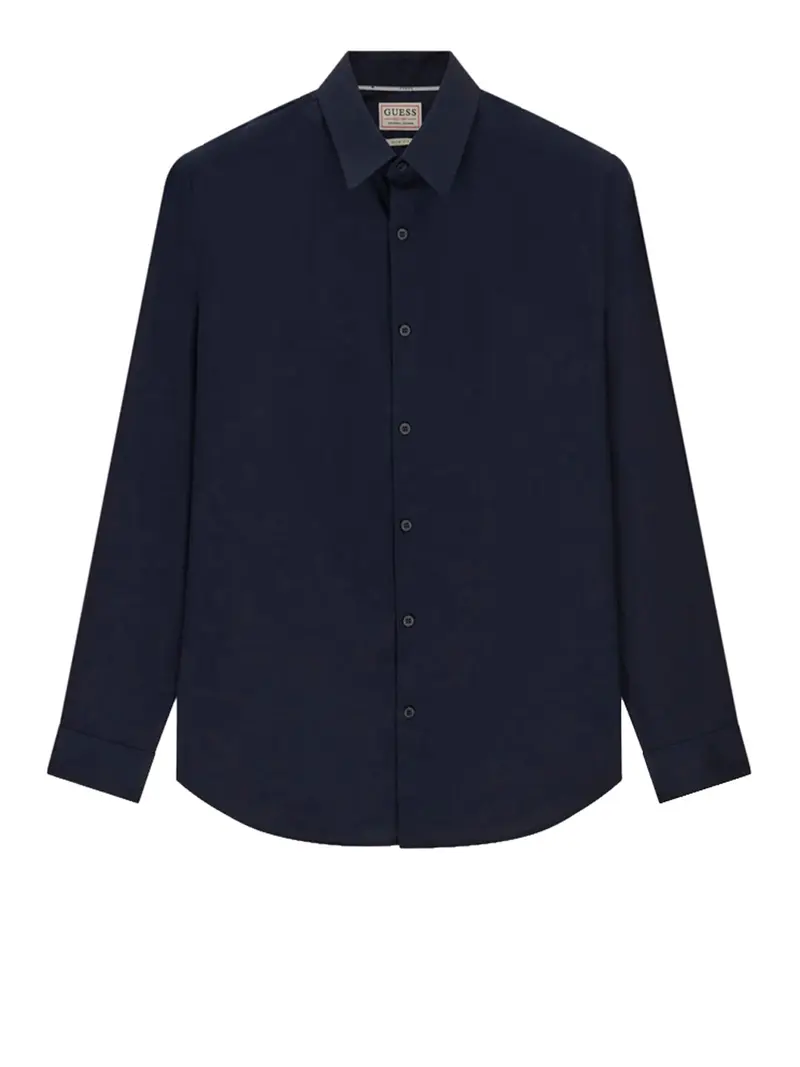 Guess Camicia Ls Sunset - Navy