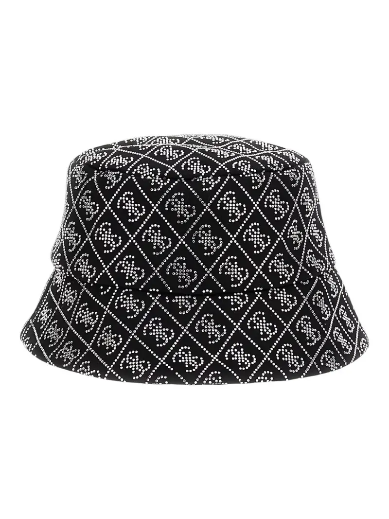 GUESS Cappello Donna RAIN HAT AW5285 COT01 BLA Nero