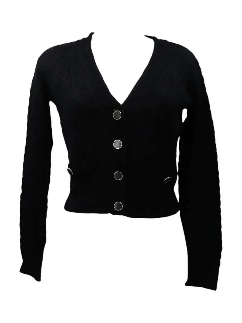 GUESS Cardigan Donna ISABELLE LS VN CARDI SWTR W4YR22 Z37L1 JBLK Nero