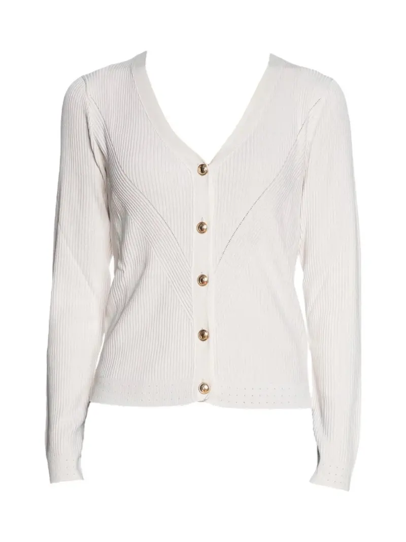GUESS Cardigan Donna KAILEY LS CARDI SWTR W4GR41 Z2U00 G9L9 Beige