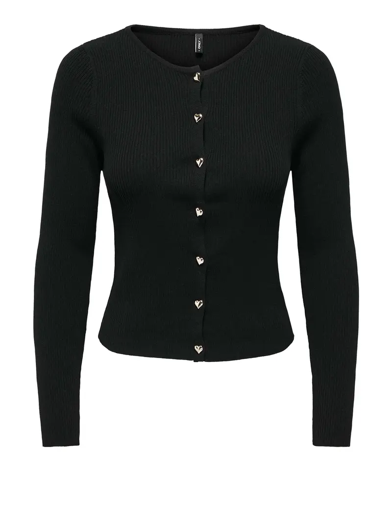 Guess Cardigan Onlmeddi - Nero