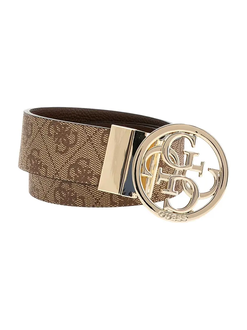 GUESS Cintura Donna Noelle Adj & Rev Pan BW9166 P4235 LTL LATTE LOGO