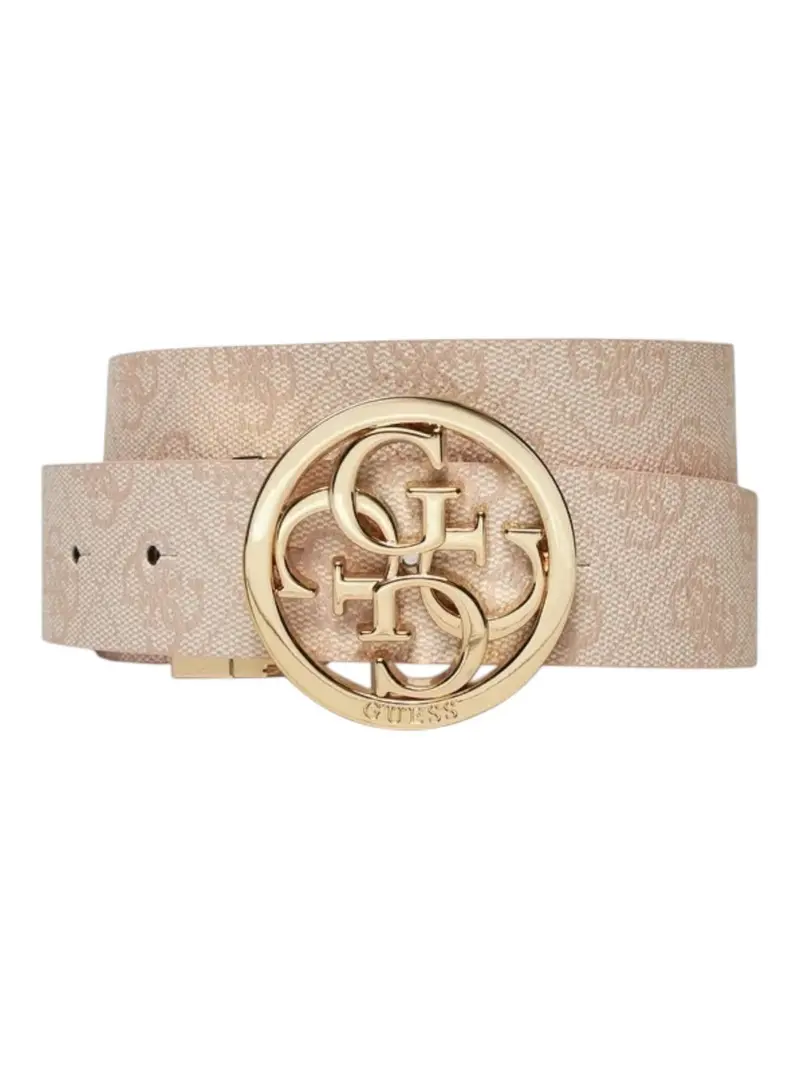 GUESS Cintura Donna NOELLE ADJ & REV PANT BELT H35 BW9166 P4235 SAN Beige