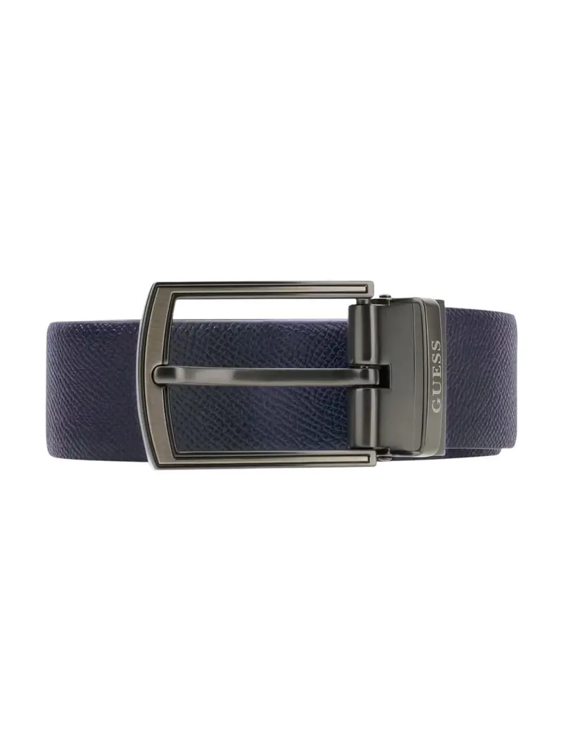 GUESS Cintura Uomo ADJ & REV H35 BM7823 P5335 BLN BLUE NAVY