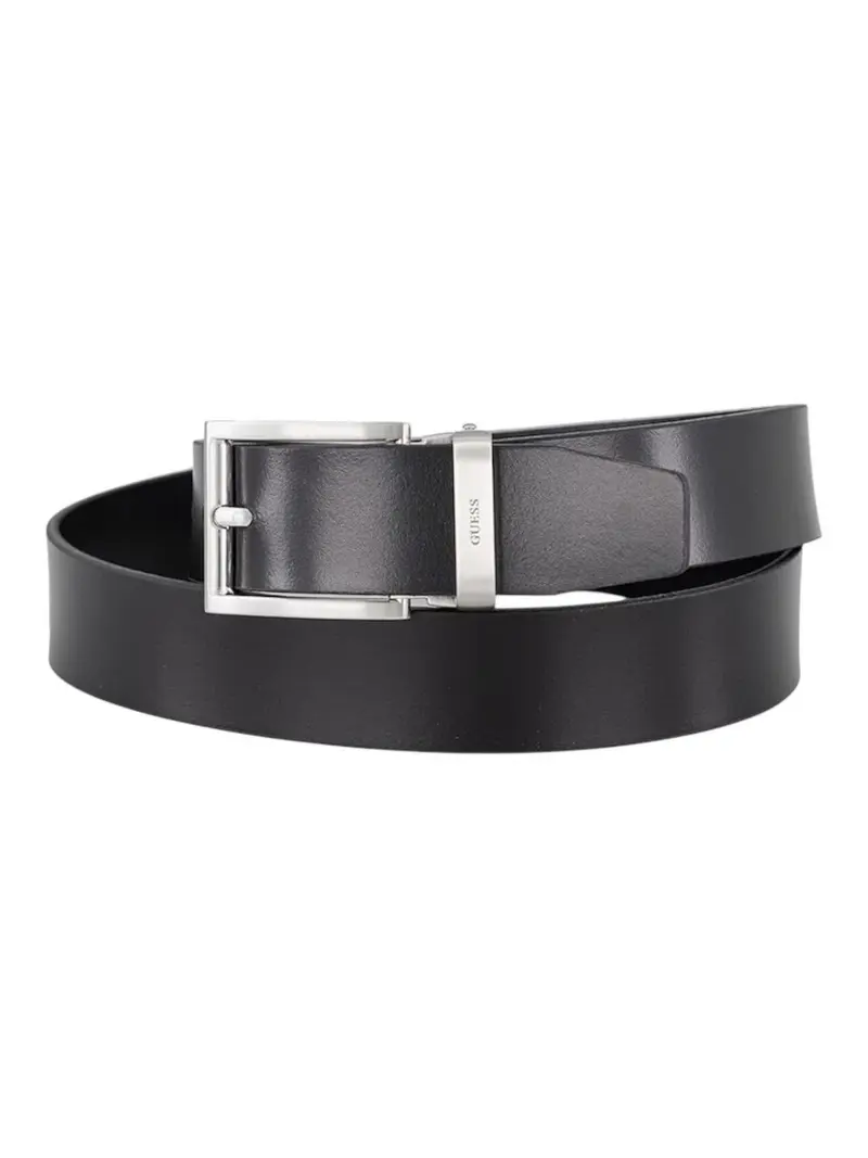 GUESS Cintura Uomo BUCAREST REV & ADJ BT H35 BMBRSE P5135 BBL Nero