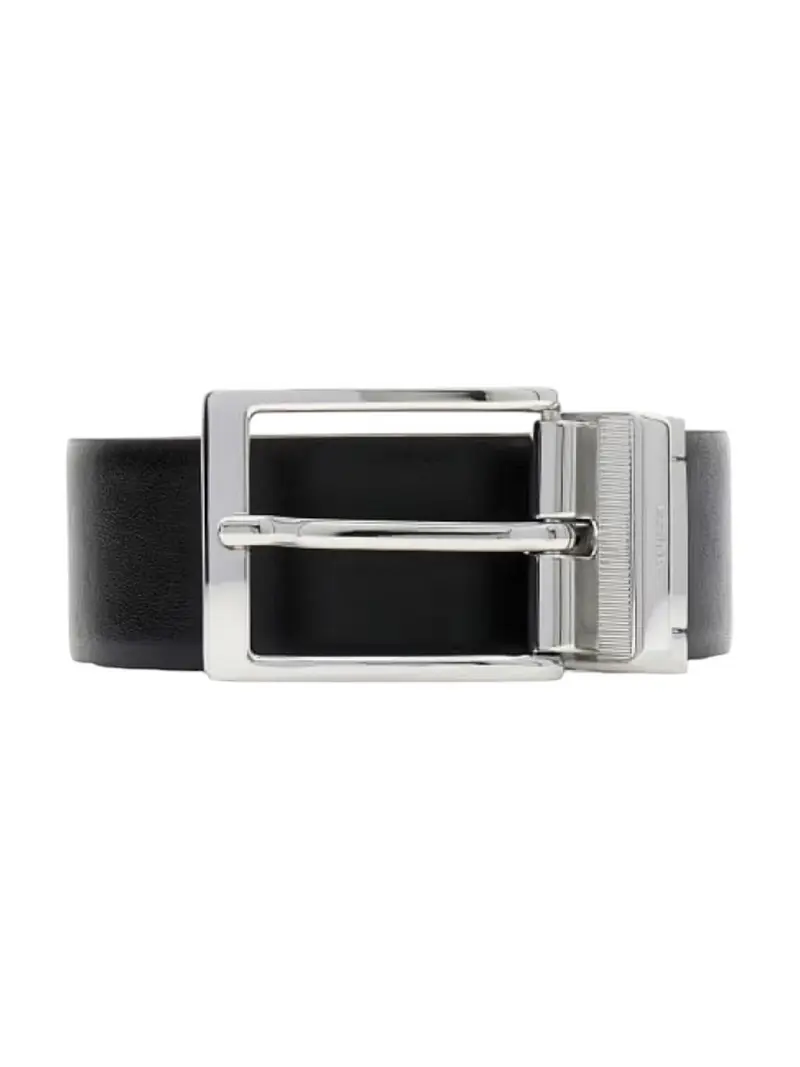 GUESS Cintura Uomo MILANO ADJ & REV H35 BM7866 P6135 BLU BLUE
