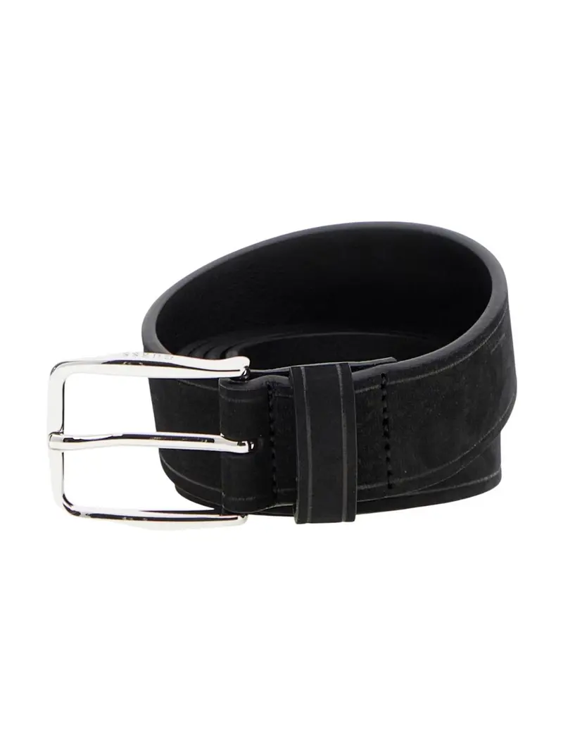 GUESS Cintura Uomo STUTTGART NOT REV & ADJ H35 BMSTTL P5135 BLA Nero