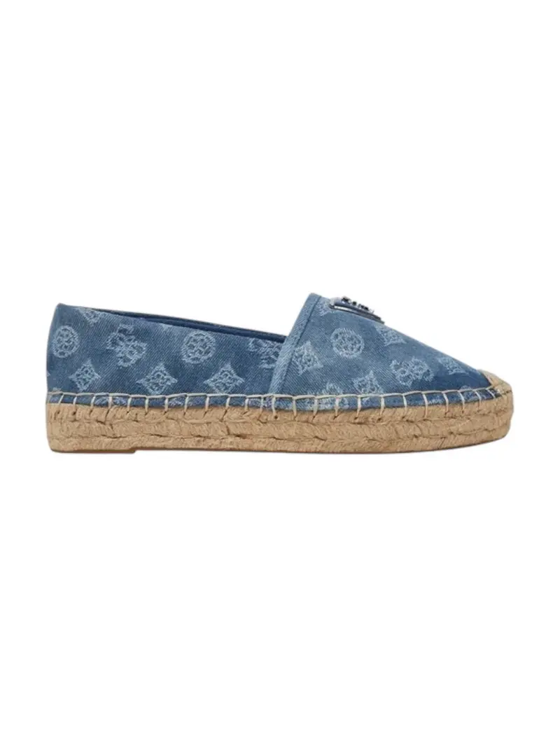 GUESS Espadrillas Donna JOLANDON FLJDNN DEN14 BLUE Blu