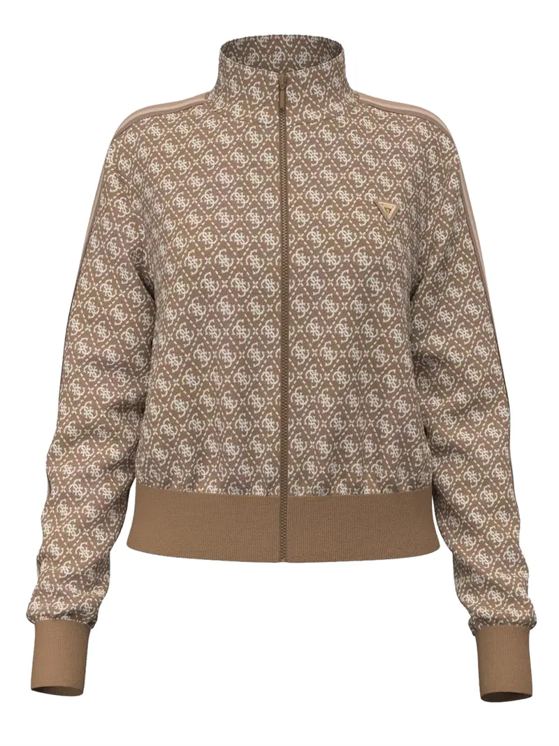 Guess Felpa 4G Allover Beige