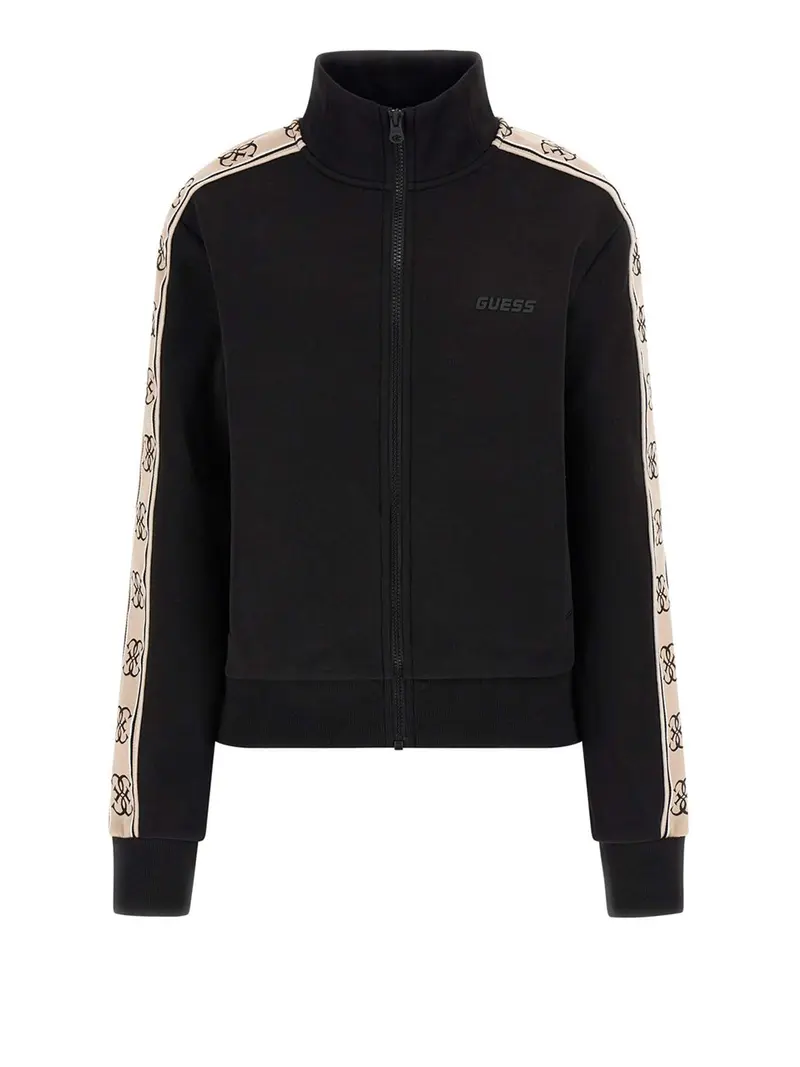 Guess Felpa Britney Full Zip Sweatshirt Nero