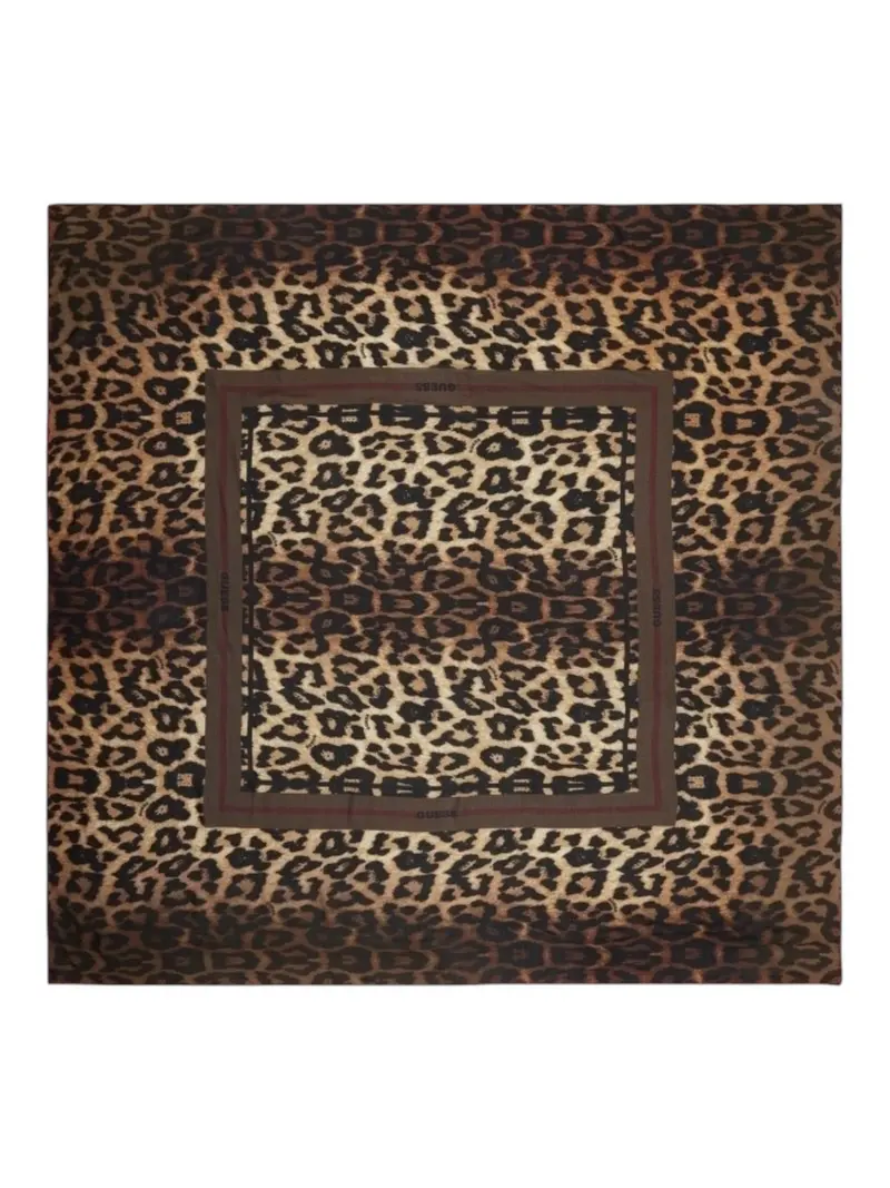 GUESS Foulard Donna FOULARD 130X130 AW5304 SIL03 BRO Marrone