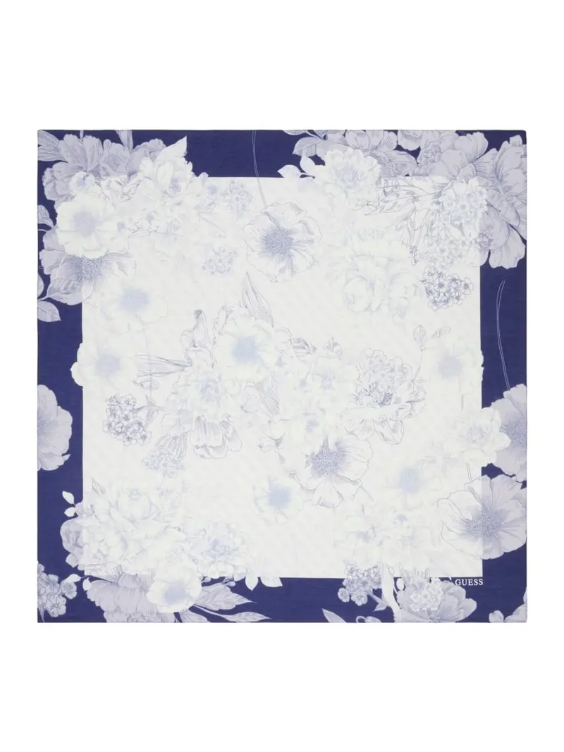 GUESS Foulard Donna Kefiah 140X140 AW9988 POL03 BLU Blu