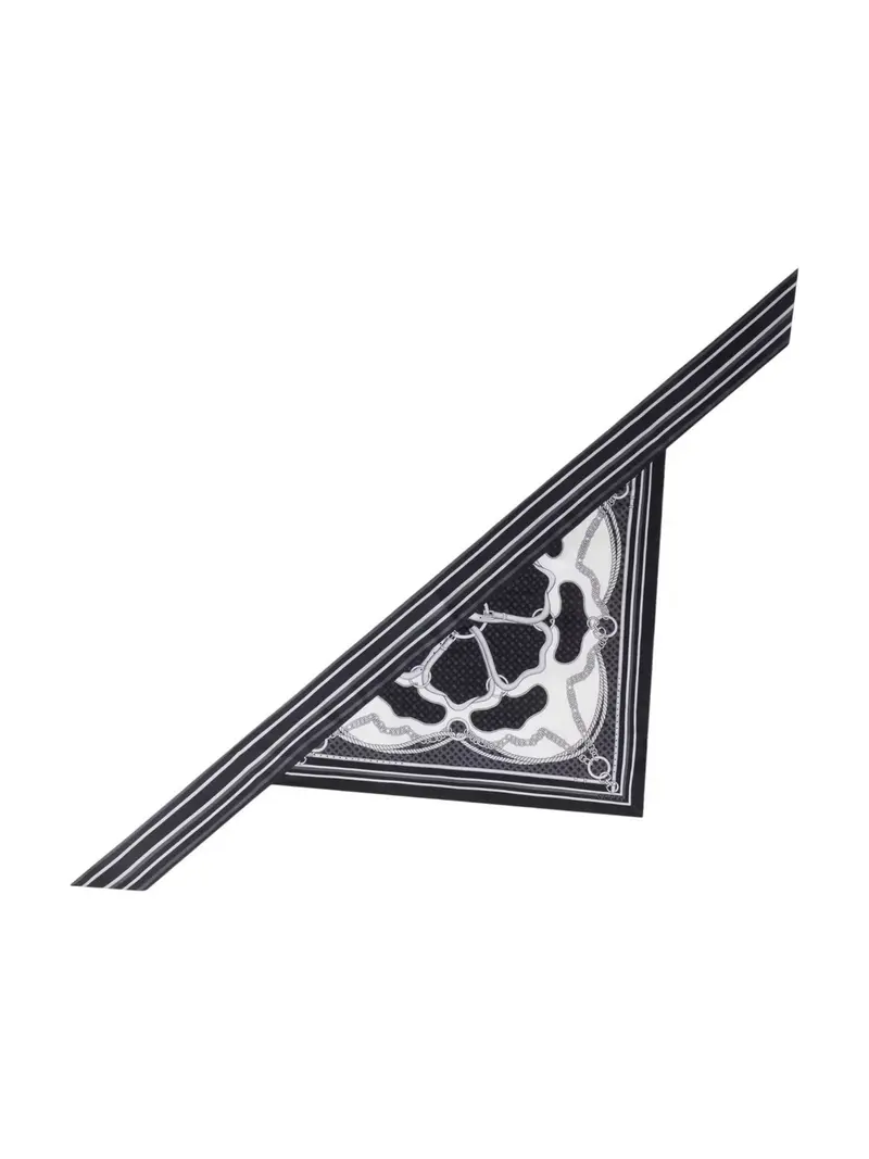 GUESS Foulard Donna PRINTED BANDANA 70 X 70 AW5489 POL03 BLA BLACK