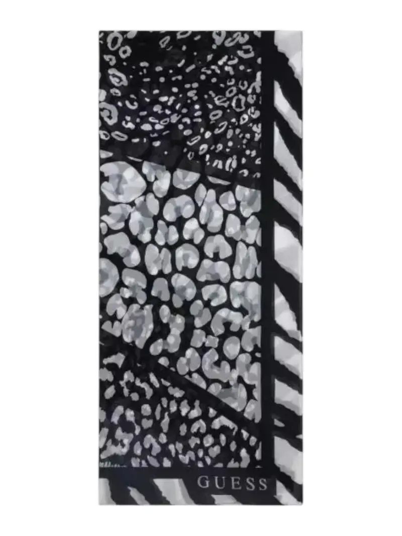 GUESS Foulard Donna SCARF 80X190 AW5245 POL03 BLA Nero