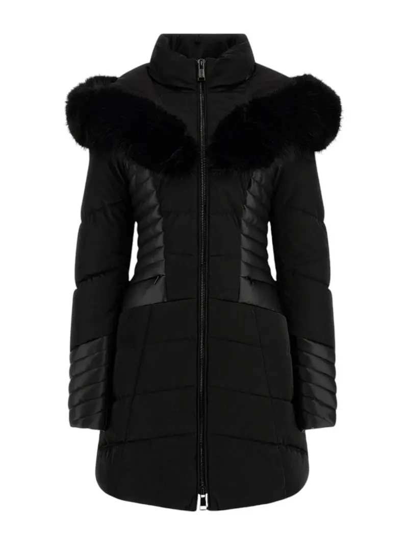 GUESS Giubbino Donna NEW OXANA JACKET W4BL61 WGLZ0 JBLK Jet Black A996
