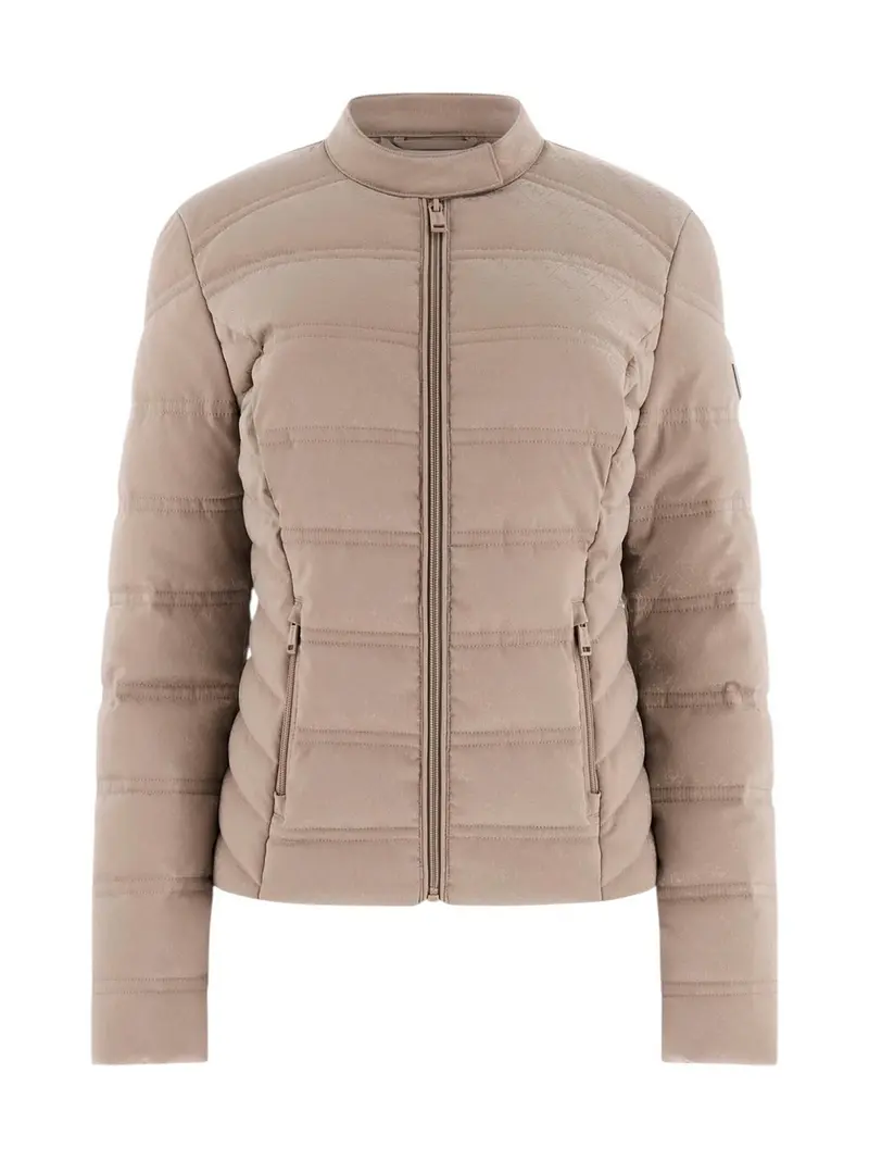 GUESS Giubbino Donna New Vona Logo Jacket W6RL02 WJ492 A10L SUMMER CLAY
