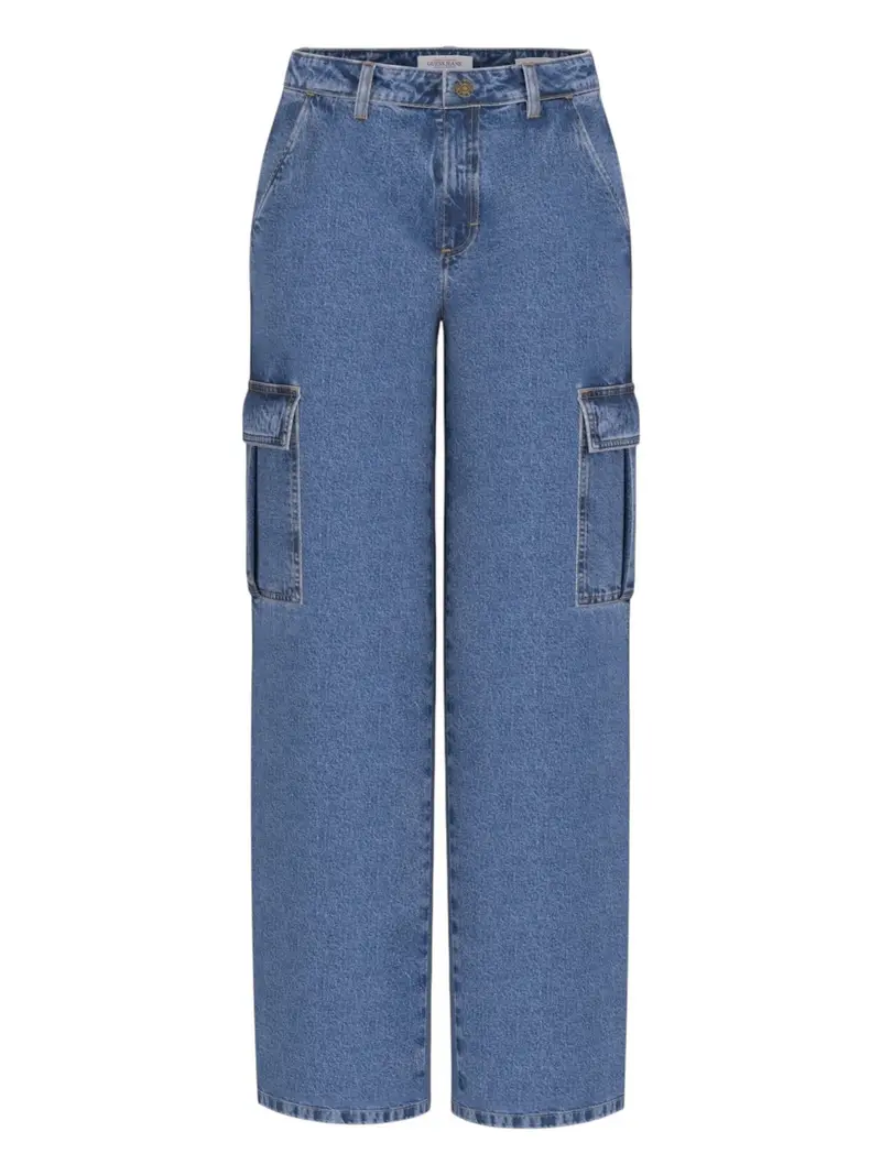 GUESS Jeans Donna GJ G10 CARGO W5RA1R D5M43 M3DW Blu