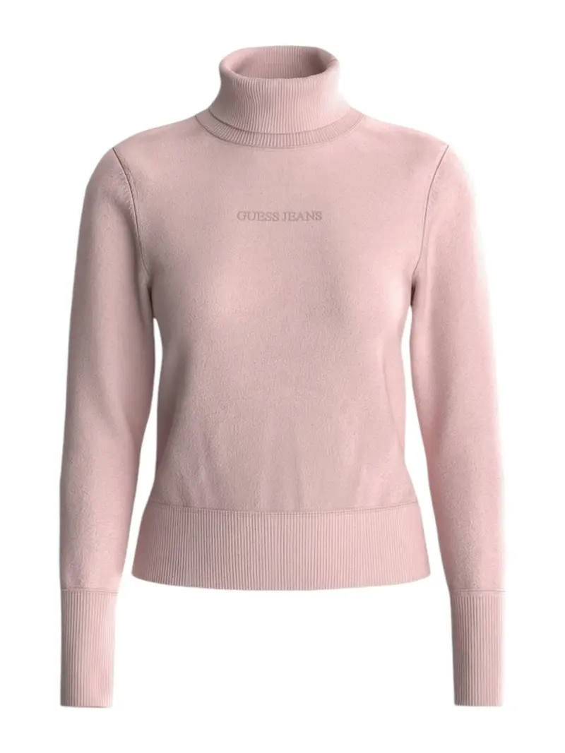 GUESS Maglione dolcevita Donna GJ LS TN GUESS J EMB SWTR W4BR15 Z3HO2 G6R4 BLUSH COTTON