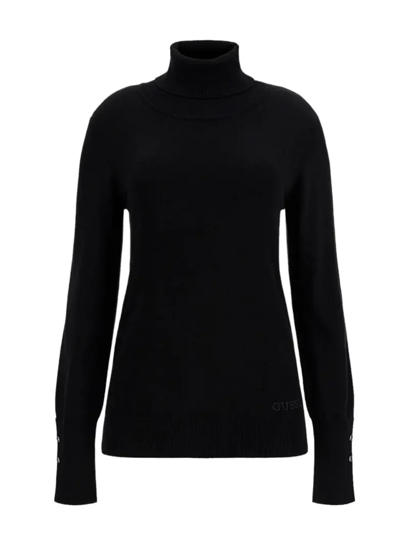 GUESS Maglione dolcevita Donna W2BR53 Z2V62 JBLK Nero
