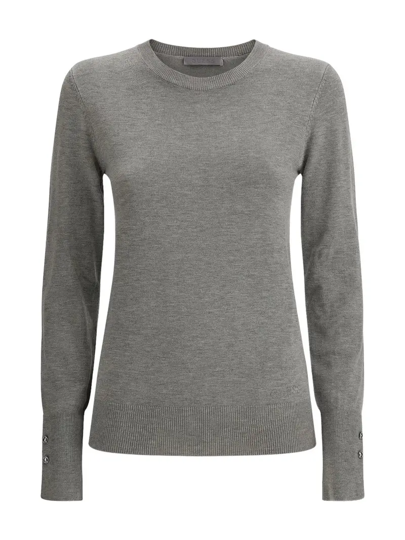 GUESS Maglione Donna ELINOR RN LS SWTR W2YR30 Z2V62 H9C9 Grigio