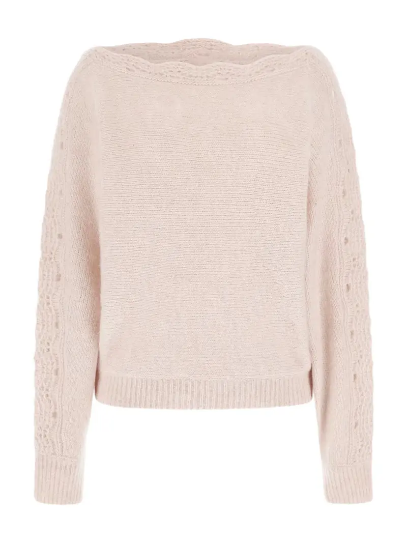 GUESS Maglione Donna LS BN MALORIE DOLMAN SWTR W4BR0M Z3LG0 A60W Rosa