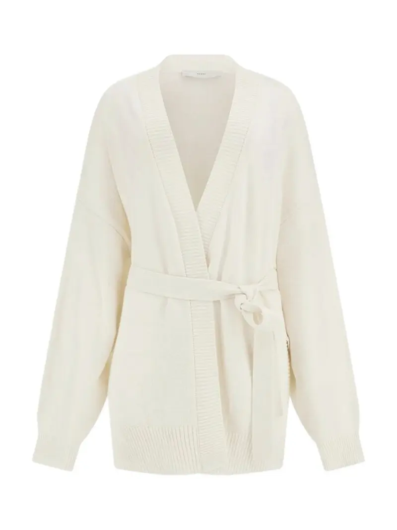 GUESS Maglione Donna MATILDA BELTED CARDI SWTR W4YR26 Z3FH0 G012 Bianco