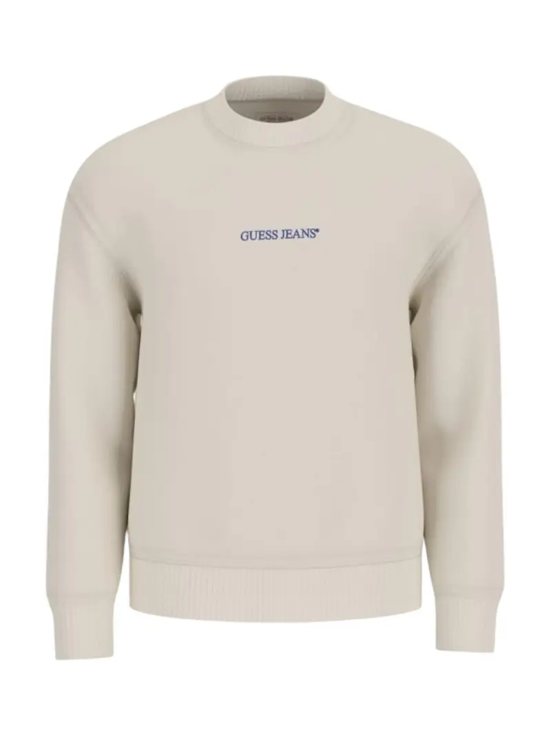 GUESS Maglione Uomo GJ LS CN GUESS J EMB SWTR M4BR31 Z3HM1 G293 WARM WHITE
