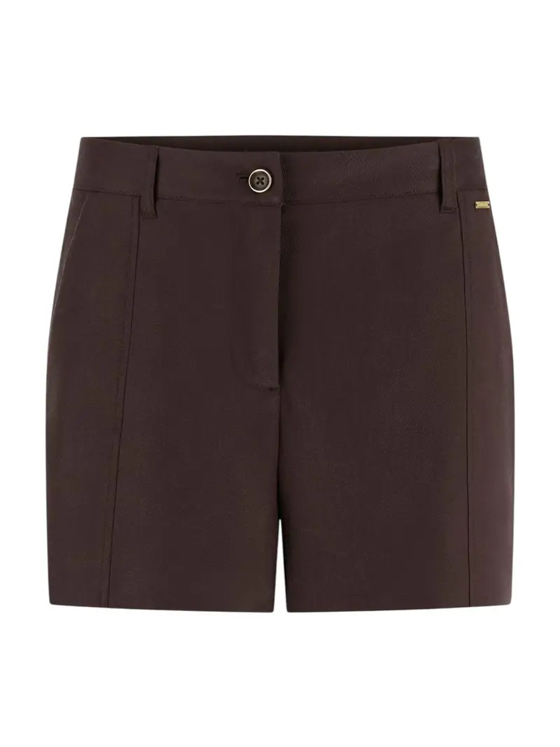 GUESS Pantaloncino Donna ISABEAU LINEN SHORT W5GD1W WH5L2 G1EB REGAL BROWN