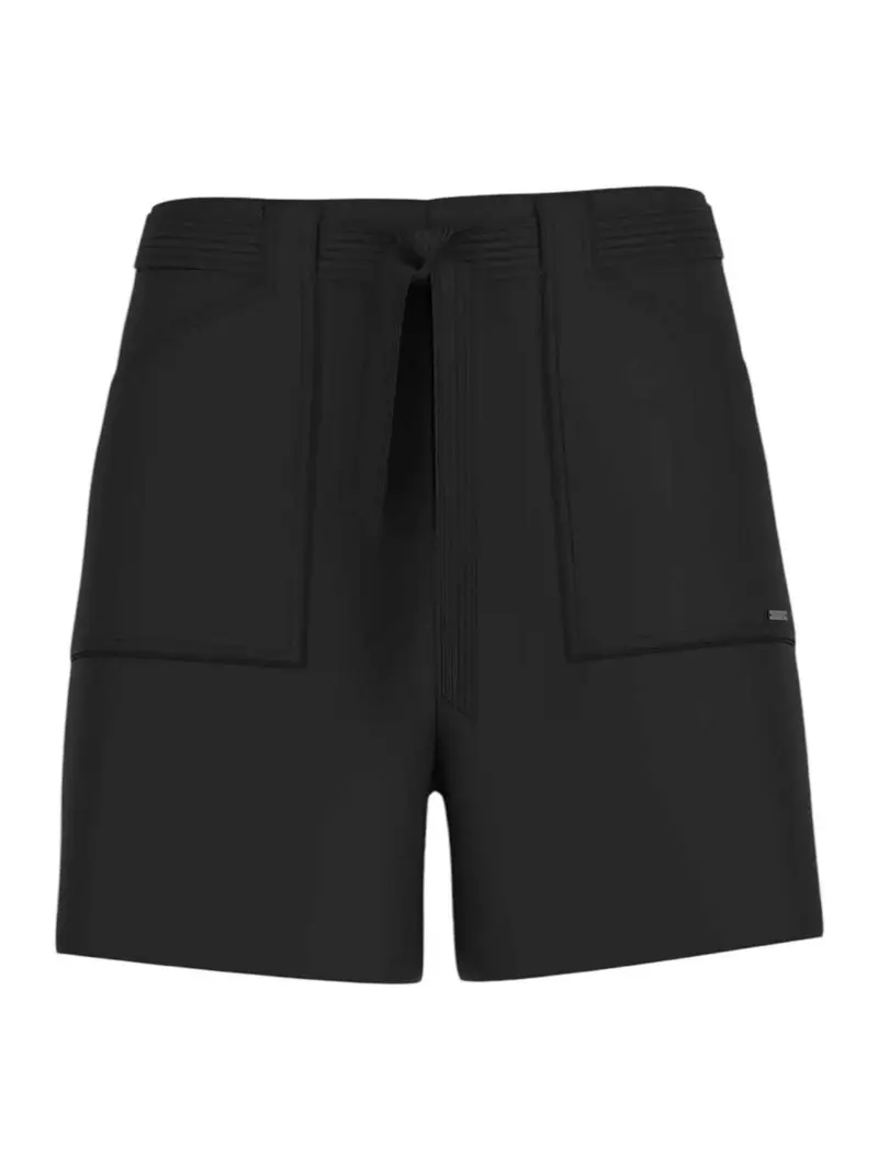 GUESS Pantaloncino Donna NEW NINA BELTED SHORT W5GD1R WG4C2 JBLK Nero