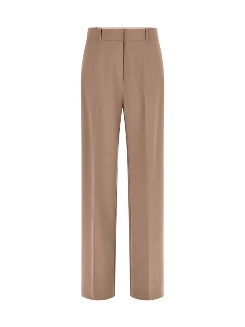 GUESS Pantalone Donna NAUSICA WIDE LEG PANT W6RB02 WH9Y2 G1EC WALNUT SHELL