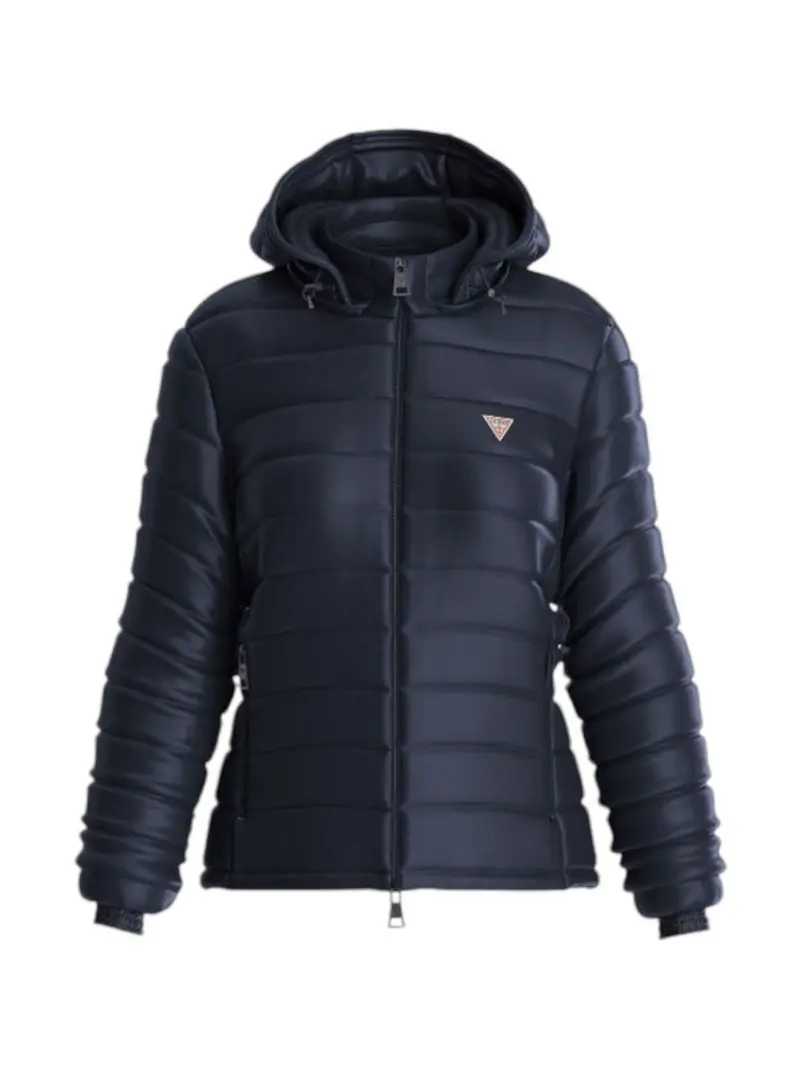 GUESS Piumino Donna GJ HOODED PUFFER W4YL00 WG922 A71W Blu