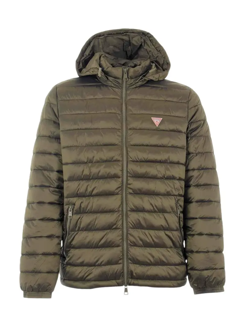 GUESS Piumino Uomo GJ HOODED PUFFER M4YL99 WG922 G8EV Verde