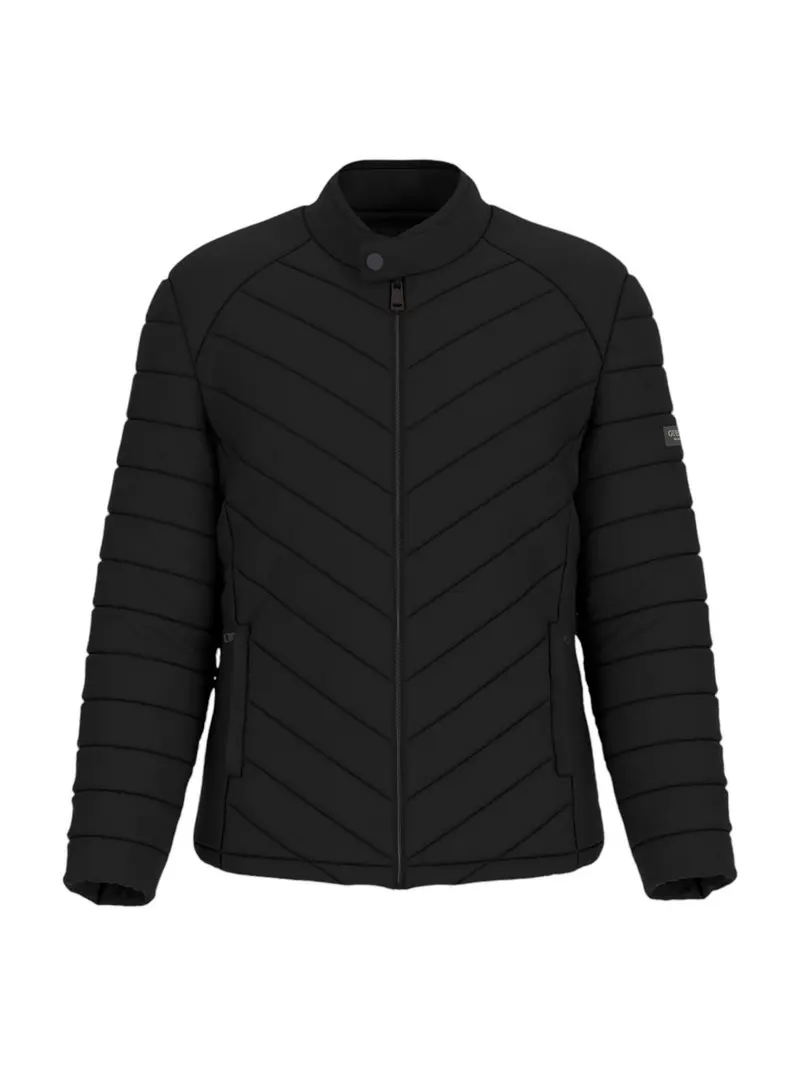 GUESS Piumino Uomo Stretch Nylon Padded M4YL05 WG9O2 JBLK Jet Black A996