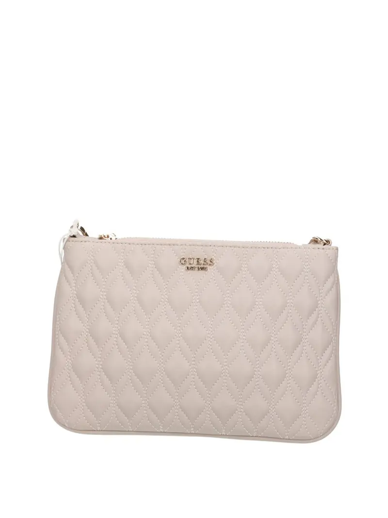 Guess Pochette Flat Maxine Quilted - Taupe