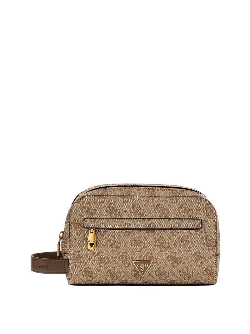 Guess Pochette Milano Small Necessaire - Beige