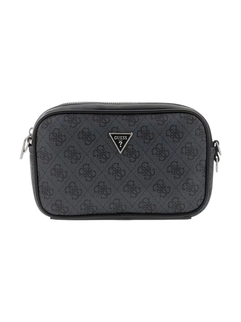 GUESS Pochette Uomo MILANO CAMERA BAG S HMMILO P6150 BLA BLACK