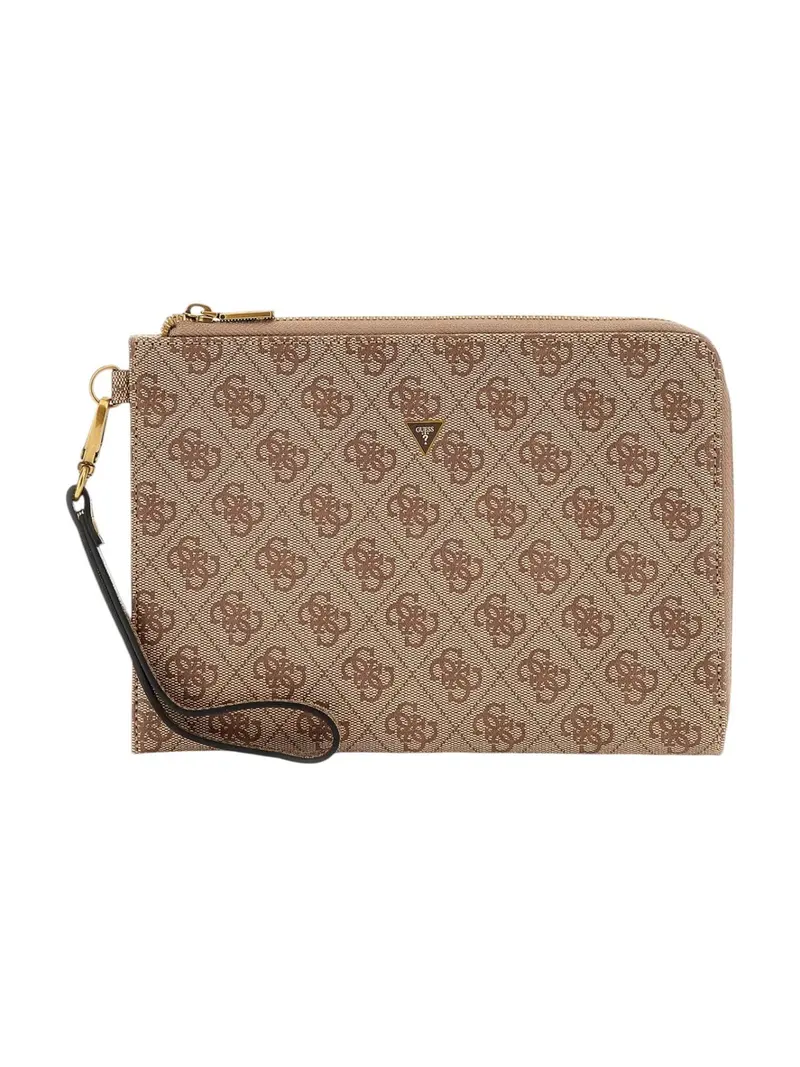 GUESS Pochette Uomo MILANO CLUTCH M PMBALO P5235 BBO BEIGE/BROWN