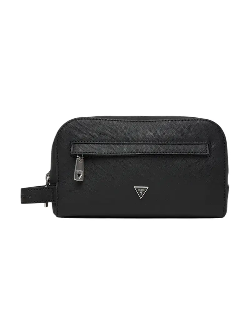 GUESS Pochette Uomo MILANO SMALL NECESSAIRE PMMISA P6161 BLA BLACK
