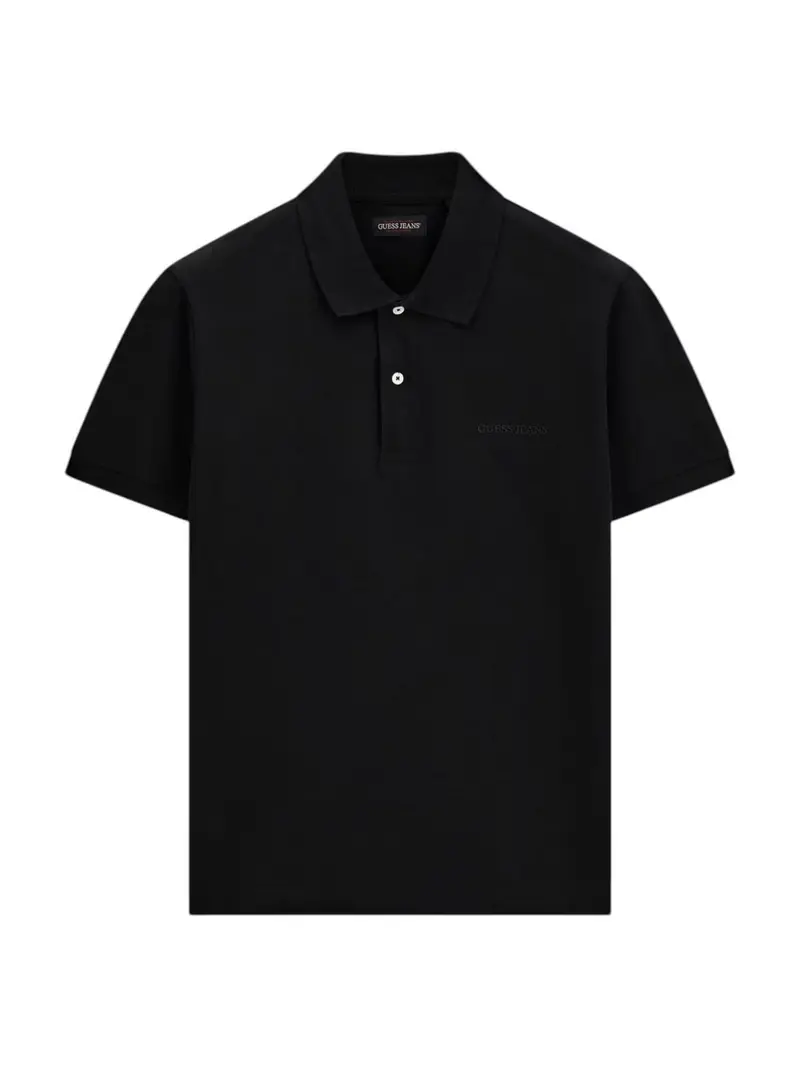 GUESS Polo Uomo GJ SS EMBRO LOGO POLO M4BP29 KCJV1 JBLK Jet Black A996
