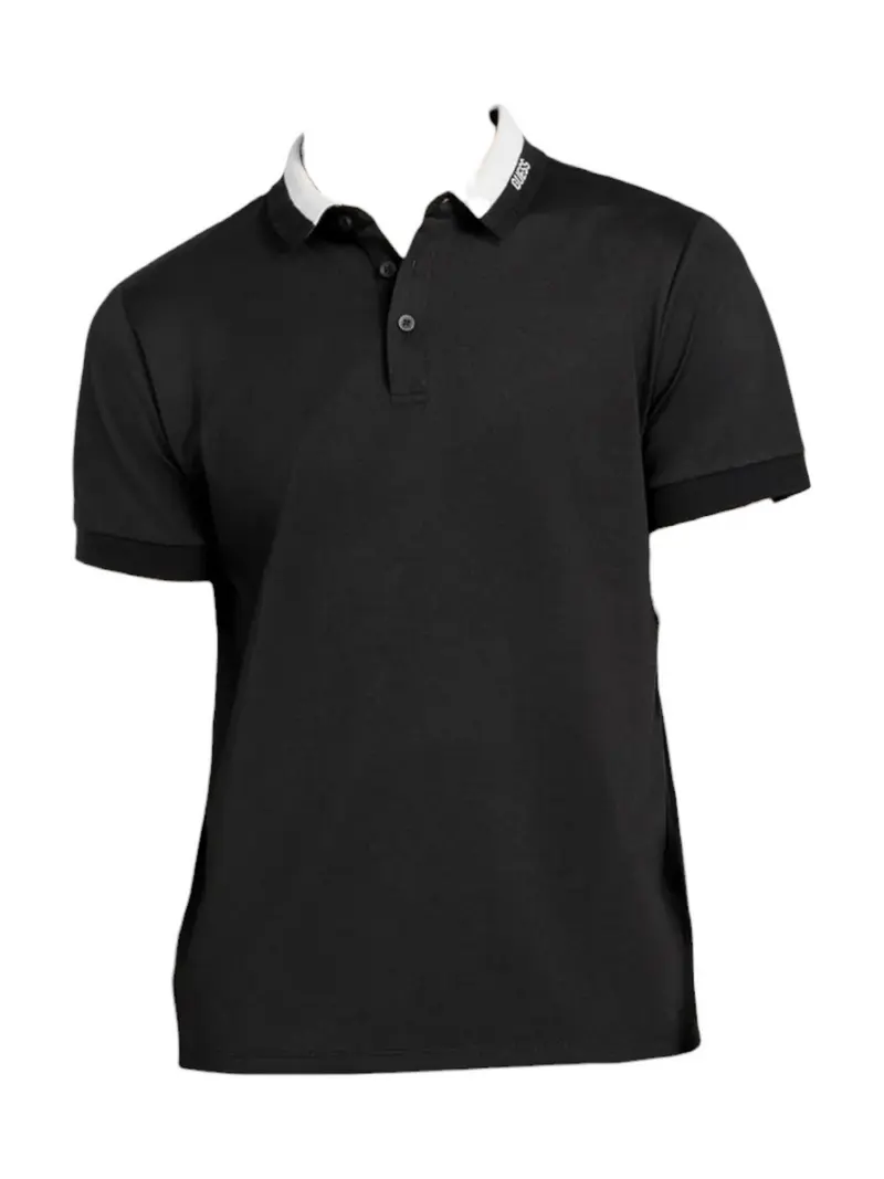 GUESS Polo Uomo SS PAUL GUESS COLLAR POLO M6RP47 KARS2 JBLK Jet Black A996
