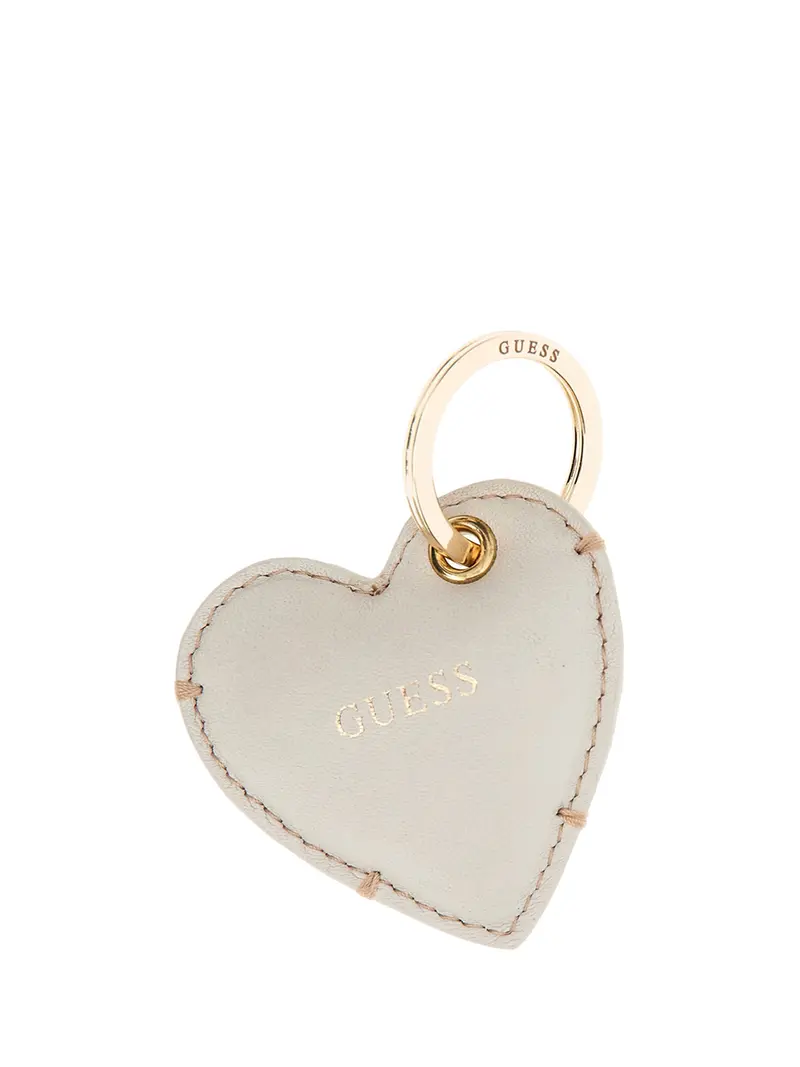 Guess Portachiave Donna Off White - Bianco
