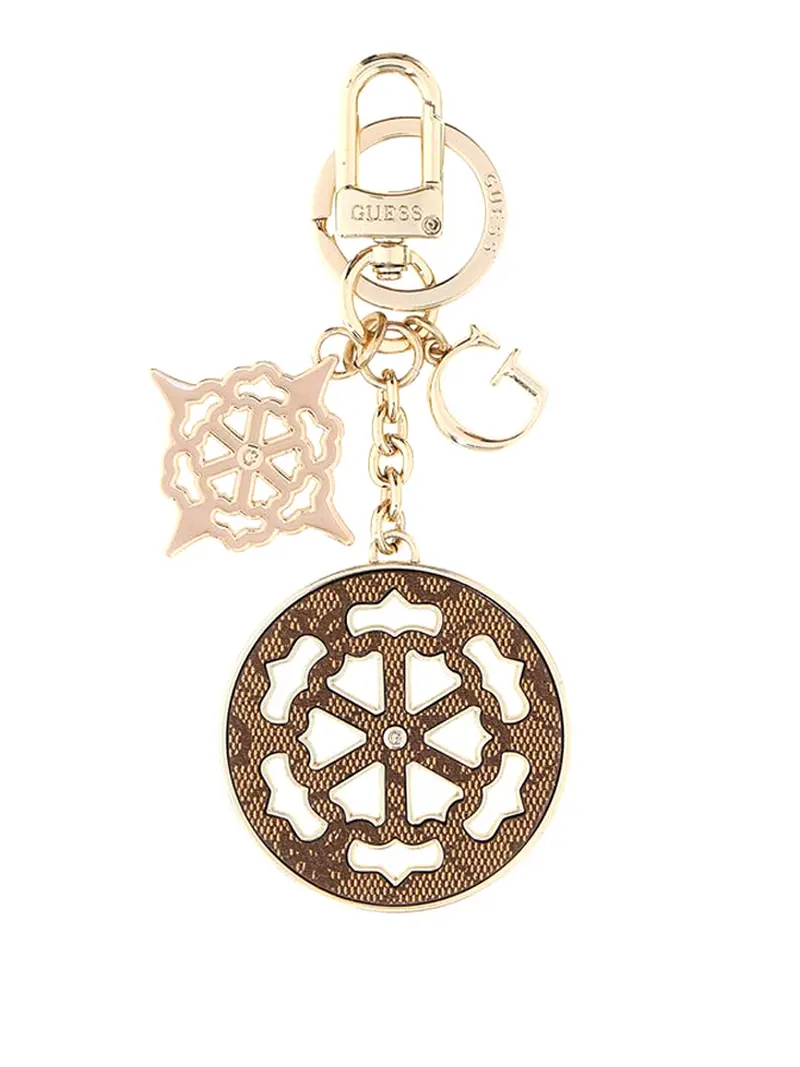 Guess Portachiavi Ella Logo - Stone