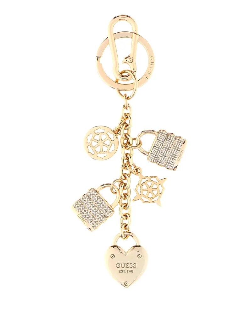 Guess Portachiavi Keyring - Oro